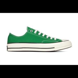 Green Converse Size 8